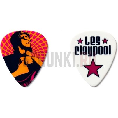 Набор медиаторов Dunlop LCPPT01M Les Claypool, средние, коробка 6 шт.