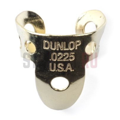 Набор медиаторов на палец Dunlop 37R.0225 Brass, 0,225 мм, латунь, упаковка 20 шт.