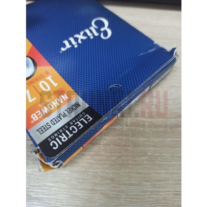 !УЦЕНКА! Струны для электрогитары Elixir 12062 Nanoweb 8-String Light 10-74