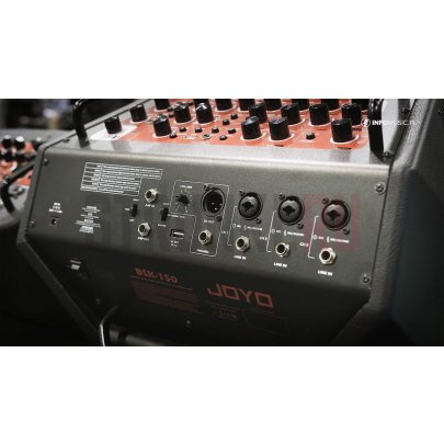 Комбоусилитель для акустической гитары, Joyo BSK-150-BLUE, 150Вт, синий