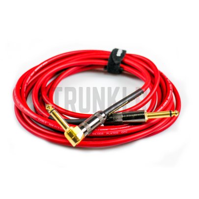 Кабель Paul Dime Stage Pro красный 4.5м (прямой-угловой)