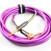 Кабель Paul Dime Stage Pro фиолетовый 4.5м (прямой-угловой) картинка 0