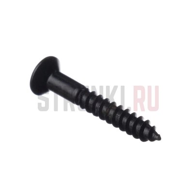 Саморез для ремнедержателя Hosco WS-04B (3,5х25 мм), 50 шт, черный