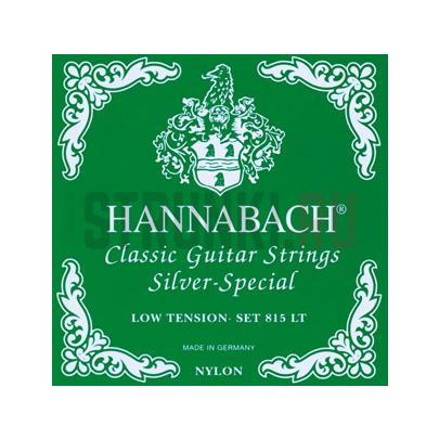 Струны для классической гитары Hannabach 815LT Green SILVER SPECIAL