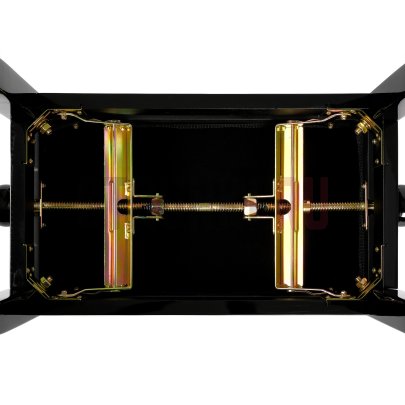 Банкетка, Rin HY-PJ014-GLOSS-BLACK, черная