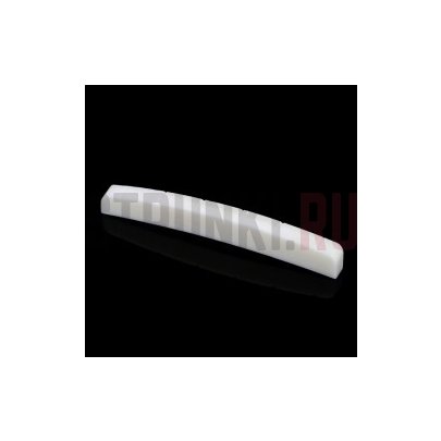 Musiclily MX0733 SN3 порожек для электрогитары радиальный, strat, натур. кость (43х3.2х4.6mm)