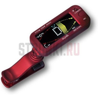 Тюнер-метроном цифровой на прищепке Cherub WMT-610RC