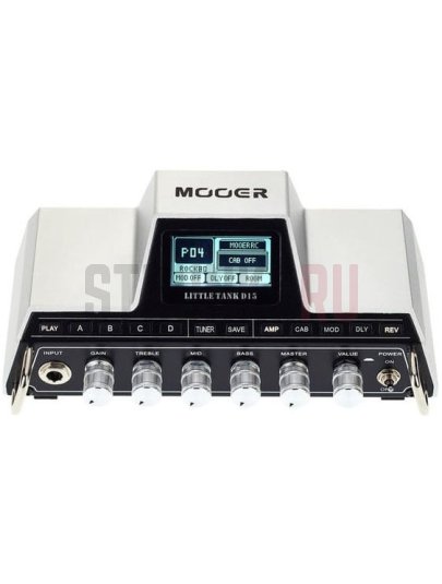Гитарный моделирующий мини-усилитель Mooer Little Tank D15