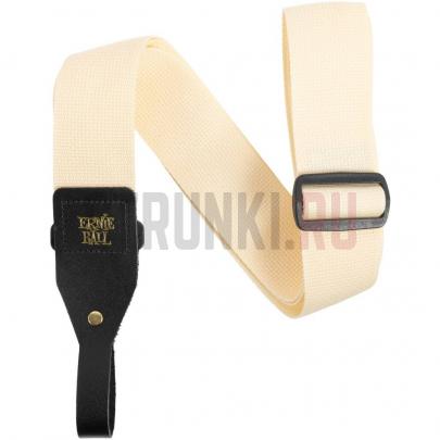 Ремень для гитары ERNIE BALL 5368 POLYPRO ACOUSTIC CREAM, бежевый