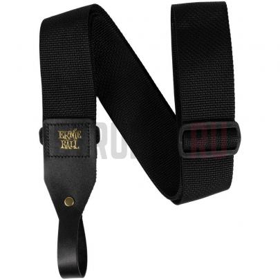 Ремень для гитары  ERNIE BALL 5365 Polypro Acoustic Black, черный