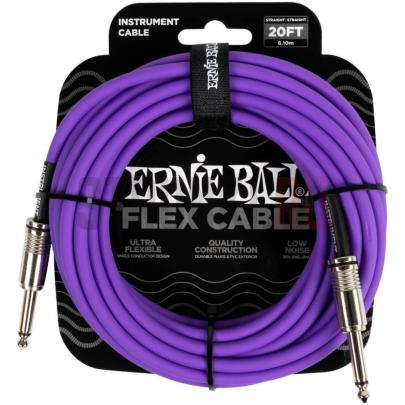 Кабель инструментальный ERNIE BALL 6420 6 м. (прямой-прямой)