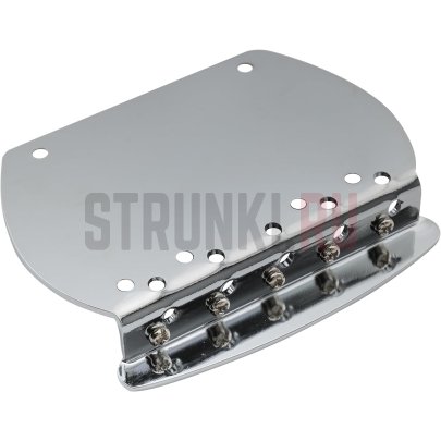 Бридж для 5-струнной бас-гитары Musiclily MX2825CR, хром