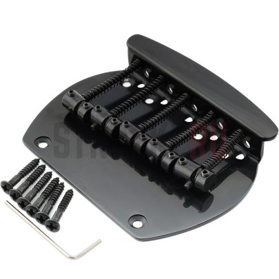 Бридж для 5-струнной бас-гитары Musiclily MX2825BK, черный