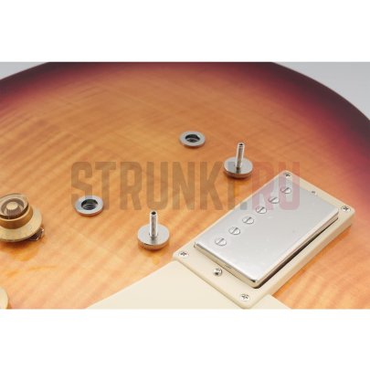 Футорка бриджа Musiclily MX2623NK Tune-O-Matic ABR-1, 2шт, никель