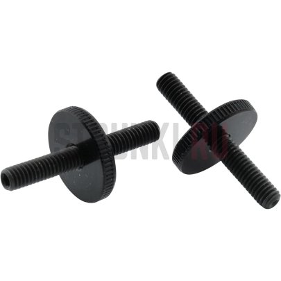 Футорка бриджа Musiclily MX2623BK Tune-O-Matic ABR-1, 2шт, черный