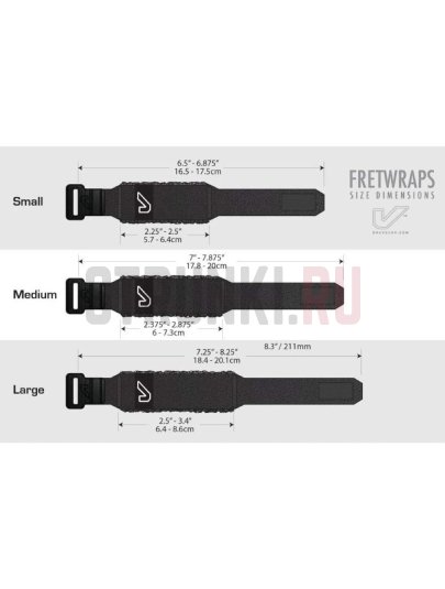 GRUVGEAR FRETWRAPS заглушка для струн, FW1-NIK-MD