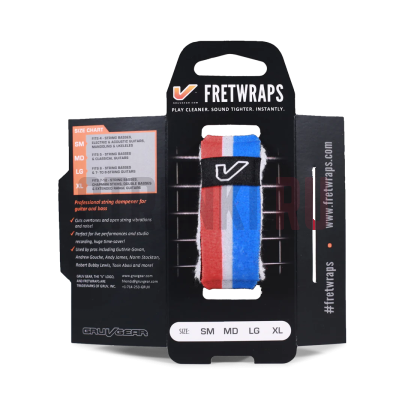 GRUVGEAR FRETWRAPS FW1-RWB-SM заглушка для струн SM