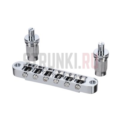 Бридж Tune-O-Matic Partsland BM-02-CR, хром