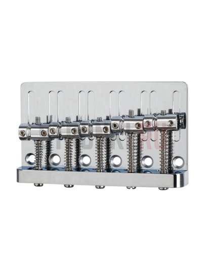 Бридж для 5-струнной бас-гитары PARTSLAND BB-20-CR, хром