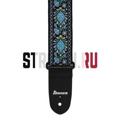 Ремень для гитары IBANEZ GSV50-P1, синий