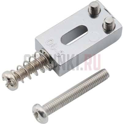 Набор седел для электрогитары Musiclily MX2595CR-6, хром, 6шт.