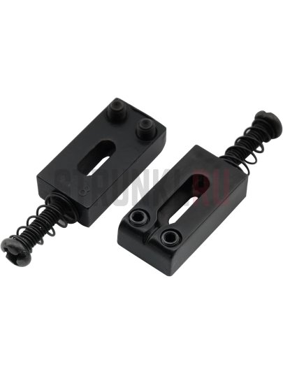 Набор седел для электрогитары Musiclily MX2595BK-6, черный, 6шт.