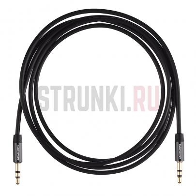 Кабель AUX 3.5мм (m)- 3.5мм (m), 1.5м, GoPower 00-00027479
