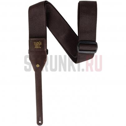 Ремень для гитары ERNIE BALL 5366 PolyPro Acoustic Brown, коричневый