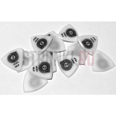 Медиатор Daw Man Delrin Line, TrixP, 2 мм, 1 шт.