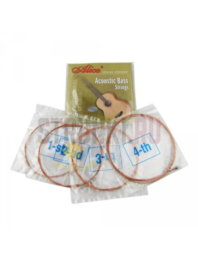 Струны для бас-гитары Alice 4-Strings A616(4)-L40-95