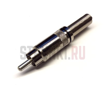 Разъем на кабель RCA SHNOOR SRCM-Seco-B