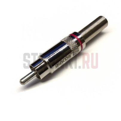 Разъем на кабель RCA SHNOOR SRCM-Seco-R
