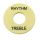 PARTS M545 накладка под переключатель Les Paul (Rhythm/Treble), кремовая