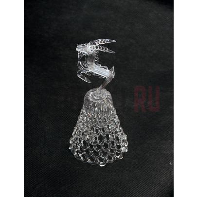Колокольчик хрустальный «Козерог», средний, Гусь Хрустальный GH-M045