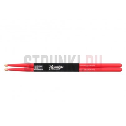 Барабанные палочки, орех гикори, красные, HUN 1010100201017 Colored Series 5A RED