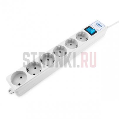 Сетевой фильтр Электрическая мануфактура SPL(5 1)-16B-P-1,9М PowerCube PRO