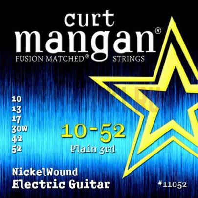 Струны для электрогитары Curt Mangan Nickel Wound 11052 10-52
