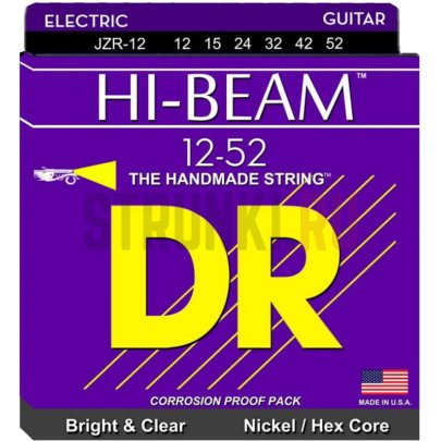Струны для электрогитары DR Hi-Beam JZR-12 12-52