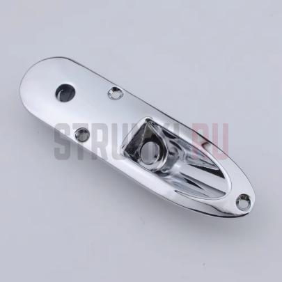 Панель для гнезда Guyker, Ibanez style, хром