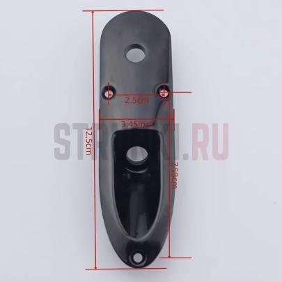 Панель для гнезда Guyker, Ibanez style, чёрная