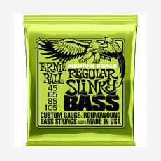 Струны для бас-гитары Ernie Ball 2856 Regular Slinky Medium Scale 45-105