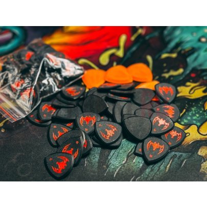 Медиатор Daw Man Hell Pick, 2 мм, 1 шт.