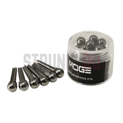 Фиксатор струн, цинк, черный, набор, Moge GBP-Black