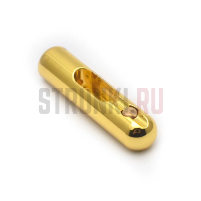 Одиночное cедло для электрогитарного бриджа PARTS type 2, золото