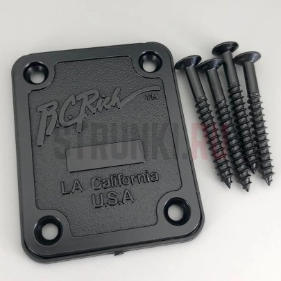 Крепление грифа некплейт B.C. Rich, черный