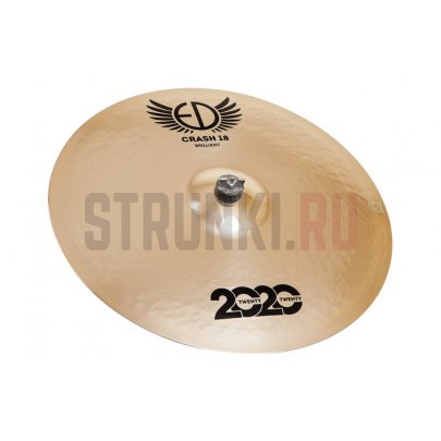 Тарелка 18", ED Cymbals ED2020CR18BR 2020 Brilliant Crash
