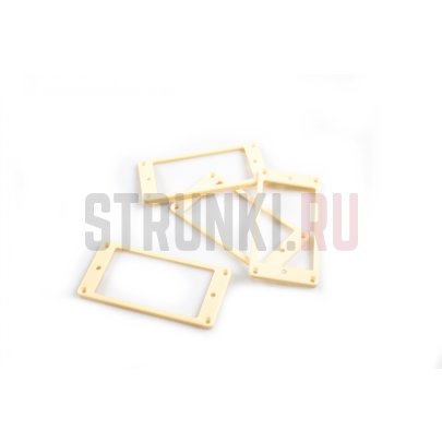 Рамка для хамбакера нековая Musiclily MX1590CMMX1591CM, радиусная, кремовая