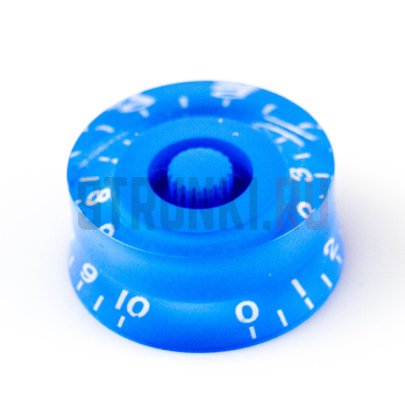 Ручка потенциометра Musiclily MX0608, Speed style, метрическая, синяя