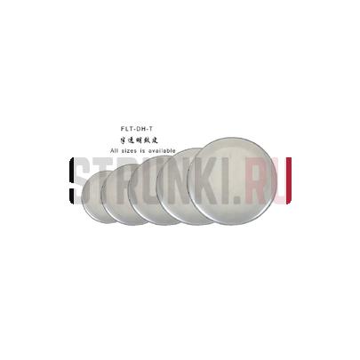 Пластик для барабана 10", прозрачный, матовый, Fleet FLT-DH-T-10
