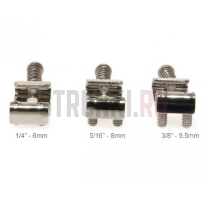 Болт регулировки высоты седел Fender American Standart дюймовый, черный, 5/16 дюйма, 8мм